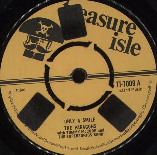 The Paragons Only A Smile 7" vinyl single (7 inch record / 45) UK X1K07ON704210