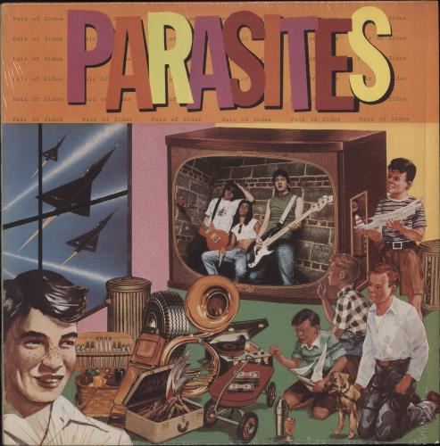 The Parasites Pair Of Sides vinyl LP album (LP record) US VHWLPPA864189