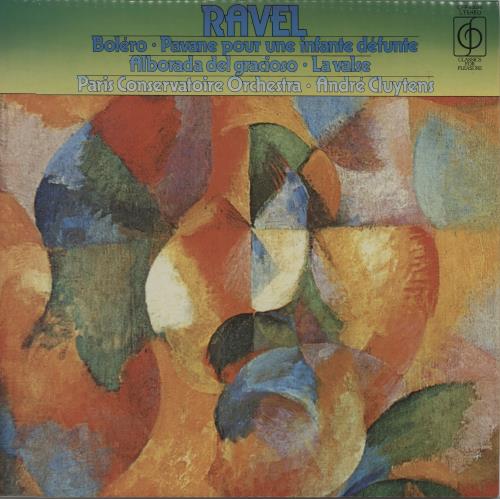 The Paris Conservatoire Orchestra Ravel vinyl LP album (LP record) UK X0RLPRA664585