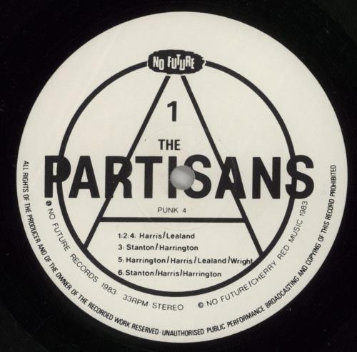 The Partisans The Partisans - EX vinyl LP album (LP record) UK PNXLPTH782571