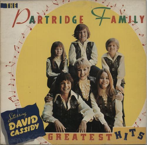 The Partridge Family Greatest Hits vinyl LP album (LP record) UK PTFLPGR672732