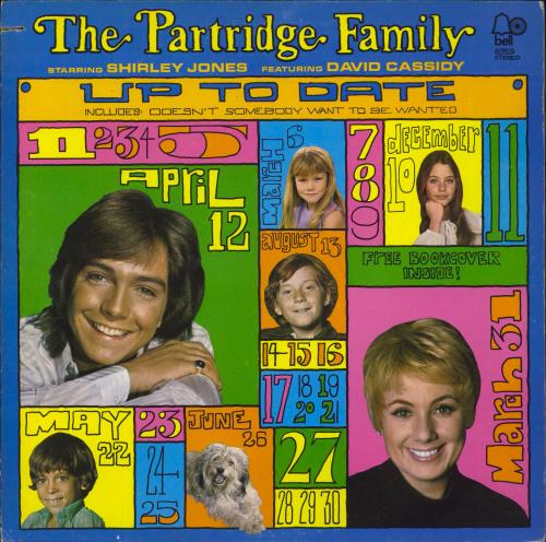 The Partridge Family Up To Date vinyl LP album (LP record) US PTFLPUP724715