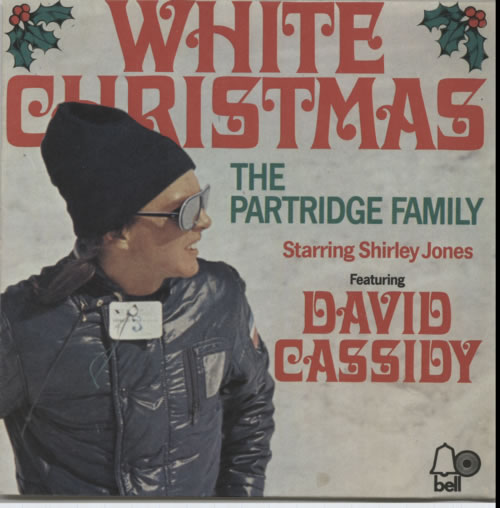 The Partridge Family White Christmas + Sleeve 7" vinyl single (7 inch record / 45) UK PTF07WH201677