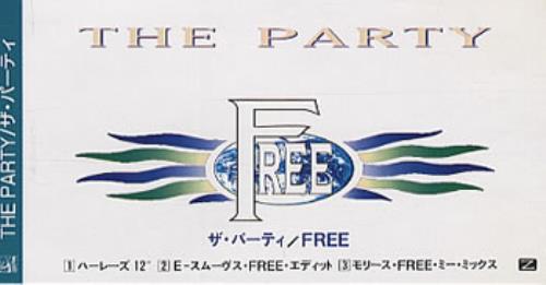 The Party Free 3" CD single (CD3) Japanese RPYC3FR325037