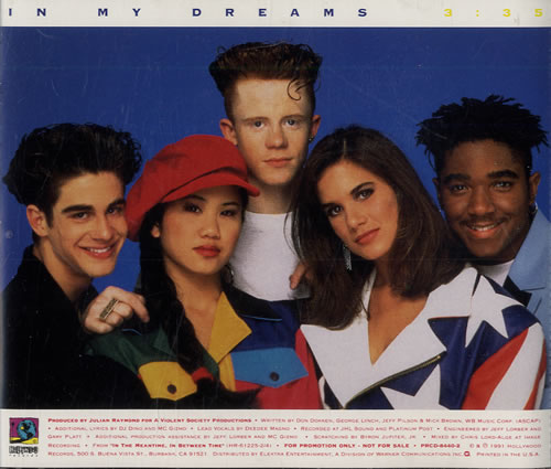 The Party In My Dreams CD single (CD5 / 5") US RPYC5IN551818