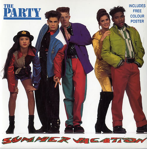 The Party Summer Vacation 7" vinyl single (7 inch record / 45) UK RPY07SU625739