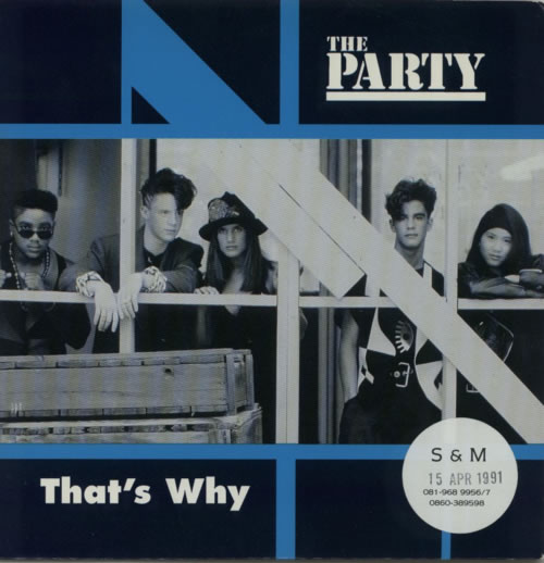 The Party That's Why 7" vinyl single (7 inch record / 45) UK RPY07TH601787