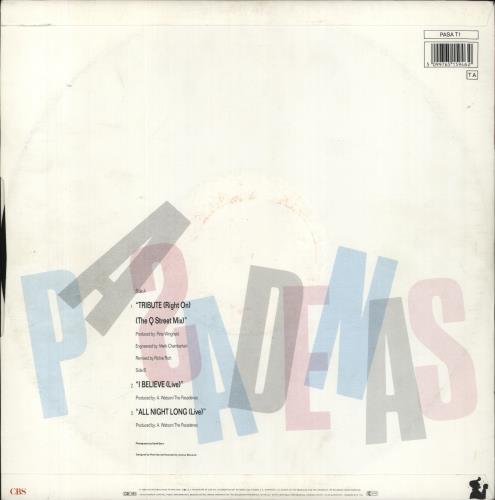 The Pasadenas Fan Bundle - Autographs memorabilia UK PSDMMFA842265