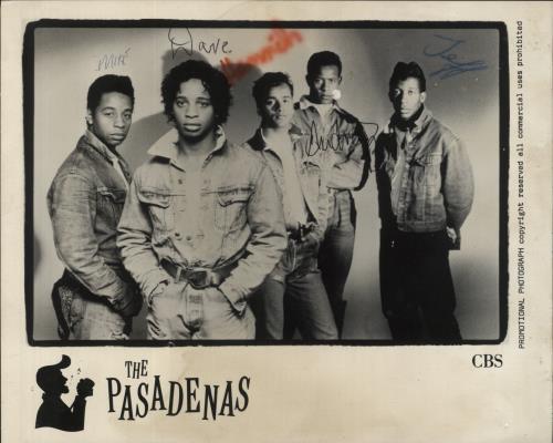 The Pasadenas Fan Bundle - Autographs memorabilia UK PSDMMFA842265