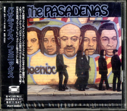 The Pasadenas Phoenix CD album (CDLP) Japanese PSDCDPH505249