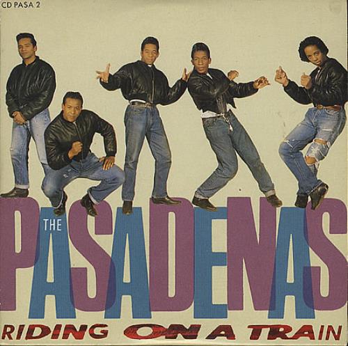 The Pasadenas Riding On A Train CD single (CD5 / 5") UK PSDC5RI49823
