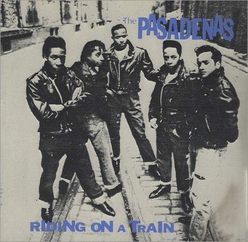 The Pasadenas Riding On A Train CD single (CD5 / 5") US PSDC5RI80309
