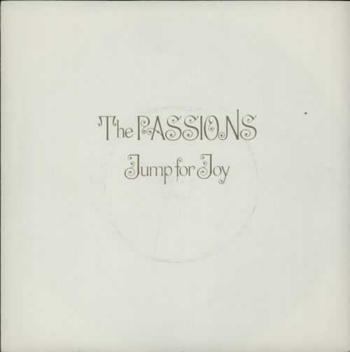 The Passions Jump For Joy 7" vinyl single (7 inch record / 45) UK ONS07JU601472