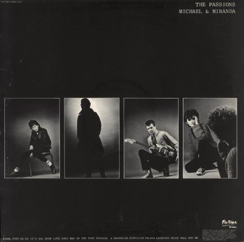 The Passions Michael & Miranda - gold stamp vinyl LP album (LP record) UK ONSLPMI300600