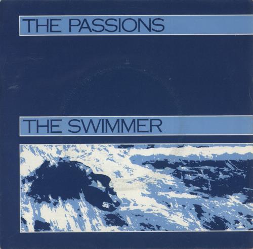 The Passions The Swimmer - P/S 7" vinyl single (7 inch record / 45) UK ONS07TH882912