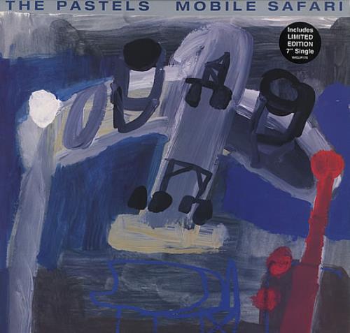 The Pastels Mobile Safari - LP + 7" vinyl LP album (LP record) UK PELLPMO393531