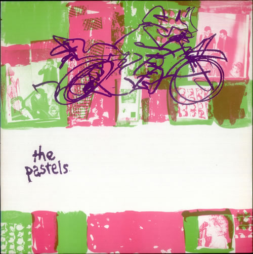 The Pastels Truck Train Tractor - pink/green sleeve 12" vinyl single (12 inch record / Maxi-single) UK PEL12TR109969