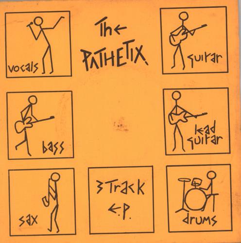 The Pathetix Aleister Crowley EP 7" vinyl single (7 inch record / 45) UK X7H07AL669665