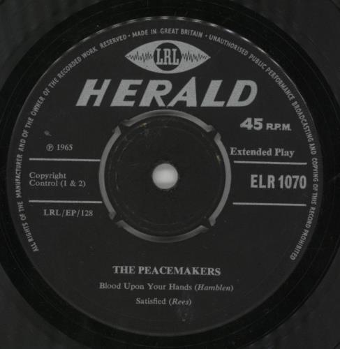 The Peacemakers The Peacemakers 7" vinyl single (7 inch record / 45) UK 78E07TH851869