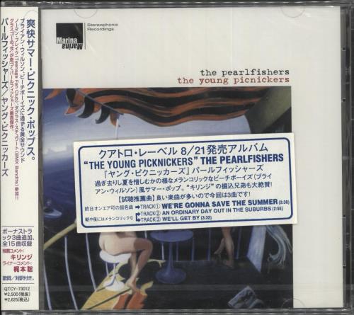 The Pearlfishers The Young Picnickers CD album (CDLP) Japanese Y17CDTH723108