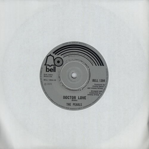 The Pearls Doctor Love 7" vinyl single (7 inch record / 45) UK T8P07DO573429