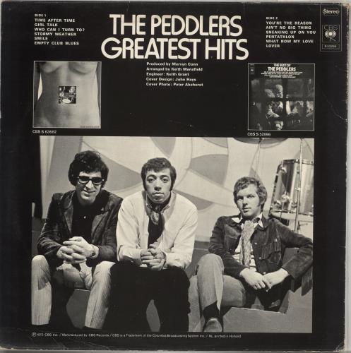 The Peddlers Greatest Hits vinyl LP album (LP record) Dutch PEZLPGR709947