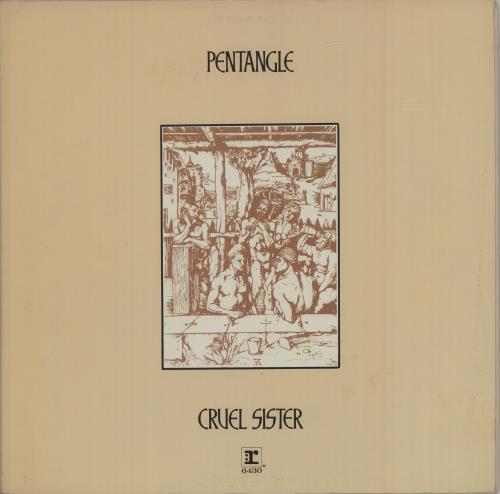 The Pentangle Cruel Sister vinyl LP album (LP record) US PNTLPCR549870