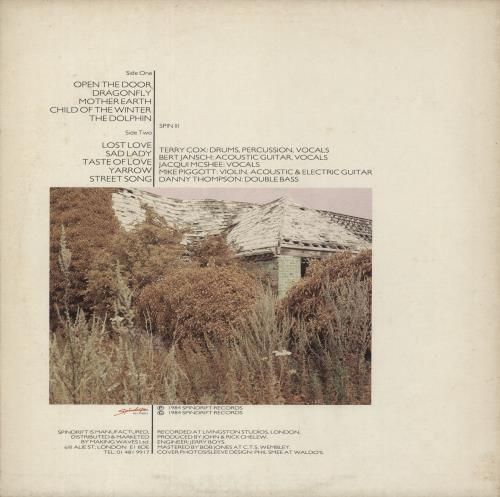 The Pentangle Open The Door vinyl LP album (LP record) UK PNTLPOP647041