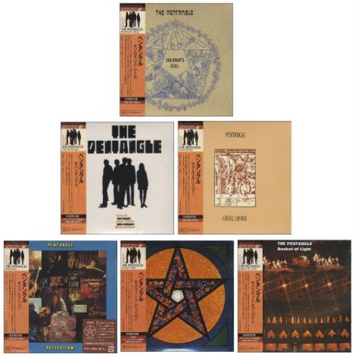 The Pentangle Paper Sleeve Collection 7-CD album set Japanese PNT7CPA410158