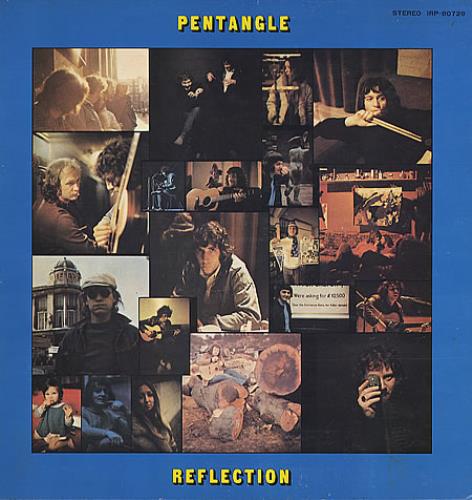 The Pentangle Reflection vinyl LP album (LP record) Japanese PNTLPRE346760
