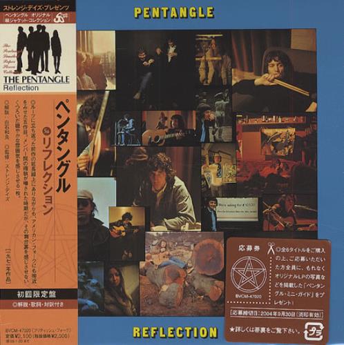 The Pentangle Reflection CD album (CDLP) Japanese PNTCDRE401985
