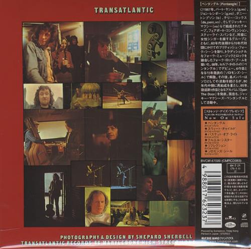 The Pentangle Reflection CD album (CDLP) Japanese PNTCDRE401985