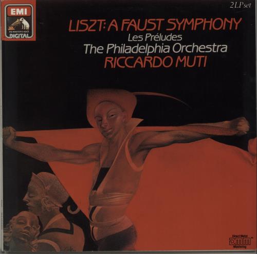 The Philadelphia Orchestra Liszt: A Faust Symphony 2-LP vinyl record set (Double LP Album) German XJ72LLI667557