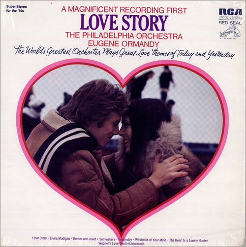 The Philadelphia Orchestra Love Story vinyl LP album (LP record) US XJ7LPLO477437