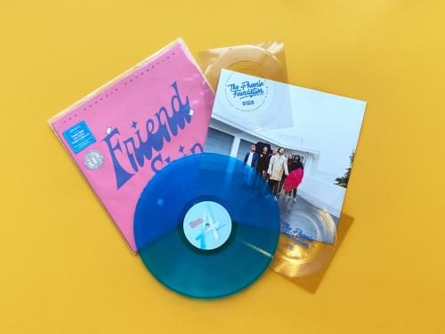 The Phoenix Foundation Friend Ship: Dinked Edition - Turquoise Vinyl + Flexi Discs - Numbered vinyl LP album (LP record) UK 5PHLPFR871212