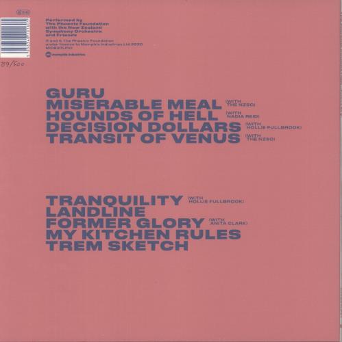 The Phoenix Foundation Friend Ship: Dinked Edition - Turquoise Vinyl + Flexi Discs - Numbered vinyl LP album (LP record) UK 5PHLPFR871212