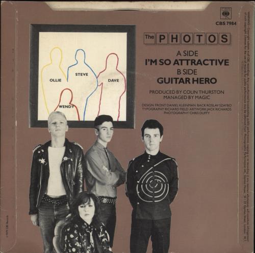 The Photos I'm So Attractive 7" vinyl single (7 inch record / 45) UK OTS07IM559042