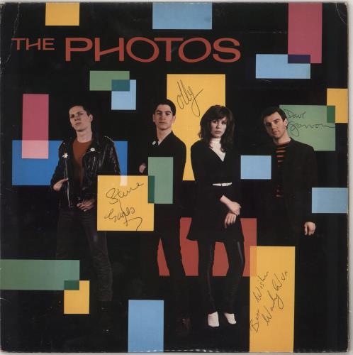 The Photos The Photos - Fully Autographed 2-LP vinyl record set (Double LP Album) UK OTS2LTH731542