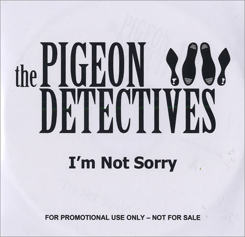 The Pigeon Detectives I'm Not Sorry CD-R acetate UK TQ1CRIM477736