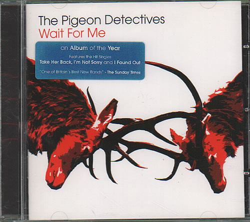 The Pigeon Detectives Wait For Me CD album (CDLP) UK TQ1CDWA401496