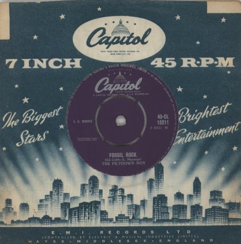 The Piltdown Men Gargantua 7" vinyl single (7 inch record / 45) UK PMQ07GA850958