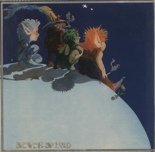 The Pink Fairies Never Never Land - 1st - EX vinyl LP album (LP record) UK PFALPNE580267