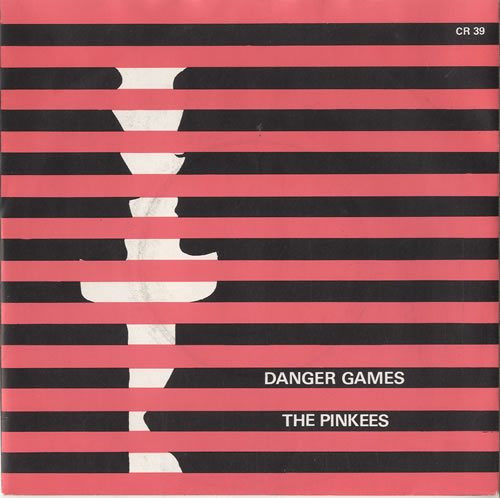 The Pinkees Danger Games - P/S 7" vinyl single (7 inch record / 45) UK VQW07DA567067