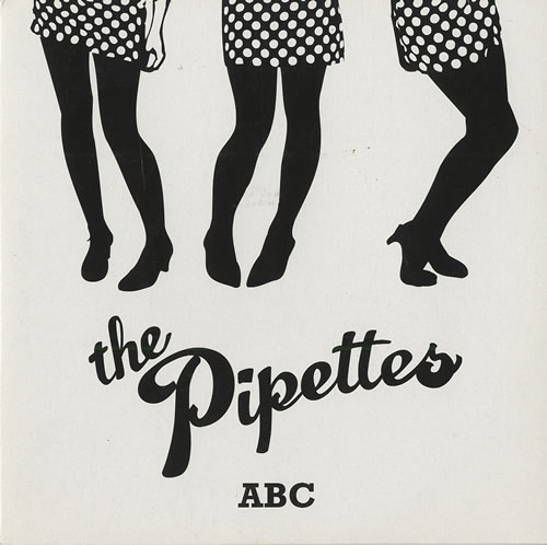 The Pipettes ABC - White vinyl 7" vinyl single (7 inch record / 45) UK TP607AB452682
