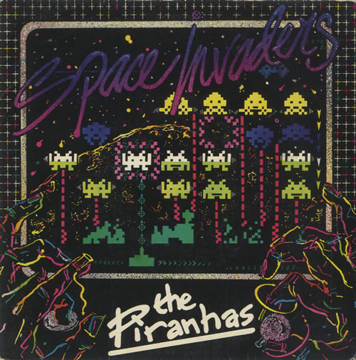 The Piranhas Space Invaders 7" vinyl single (7 inch record / 45) UK TPI07SP511479