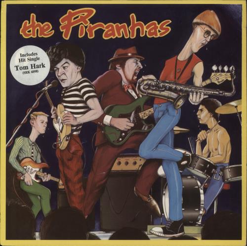 The Piranhas The Piranhas + Hype Sticker vinyl LP album (LP record) UK TPILPTH878795