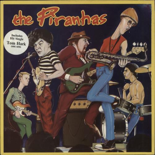 The Piranhas The Piranhas - stickered vinyl LP album (LP record) UK TPILPTH278637
