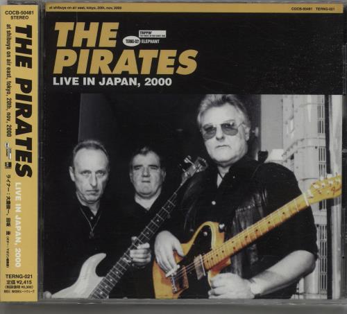 The Pirates Live In Japan 2000 CD album (CDLP) Japanese IRACDLI658943