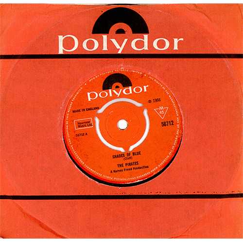 The Pirates Shades Of Blue 7" vinyl single (7 inch record / 45) UK IRA07SH296761