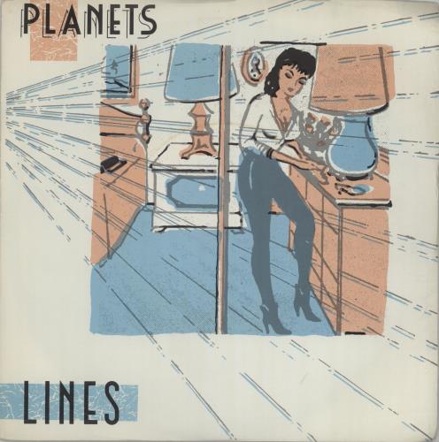 The Planets Lines 7" vinyl single (7 inch record / 45) UK X4F07LI666503